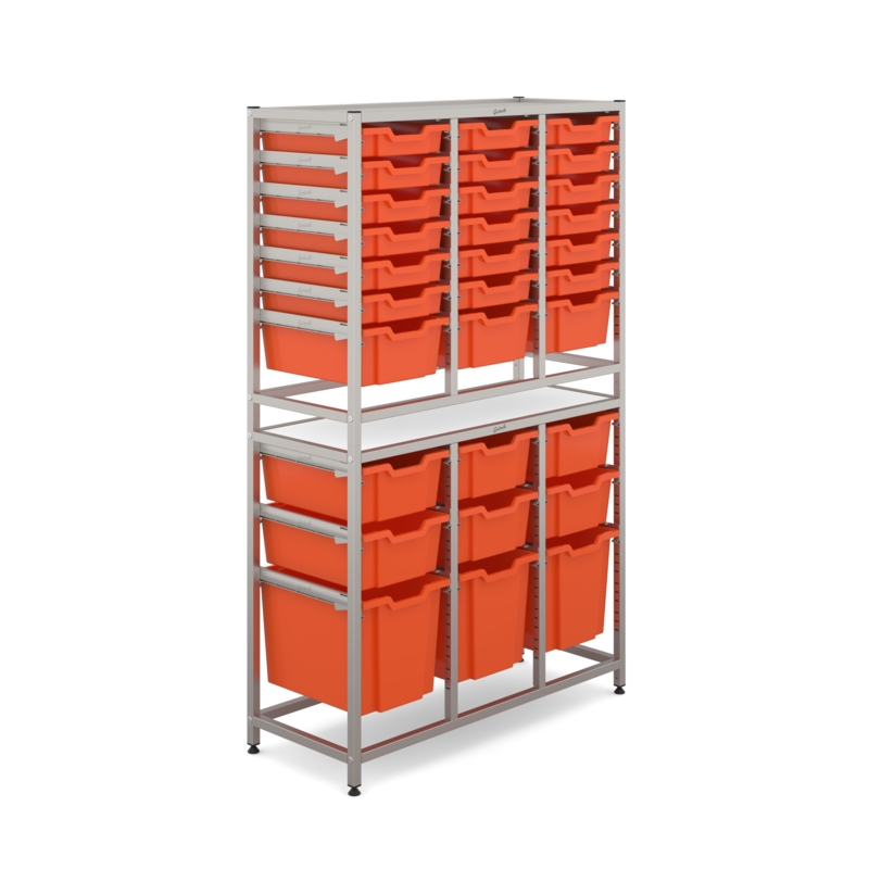 Dynamis Tall Treble Frame 18 Shallow, 9 Deep & 3 Jumbo Trays
