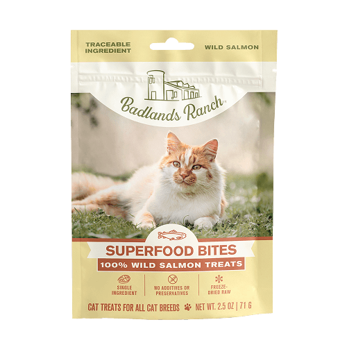 Superfood Bites Wild Salmon Cat Treats 2.5oz