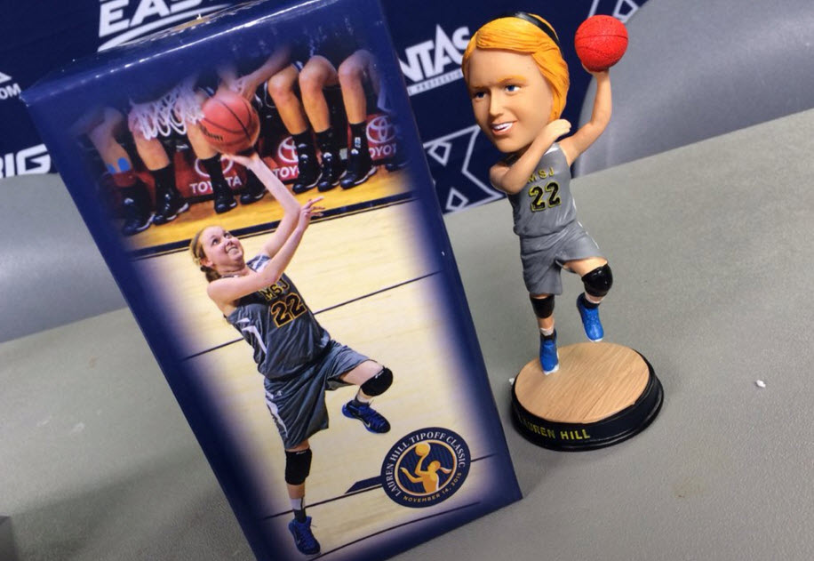 Lauren Hill bobblehead sales will benefit cancer foundation