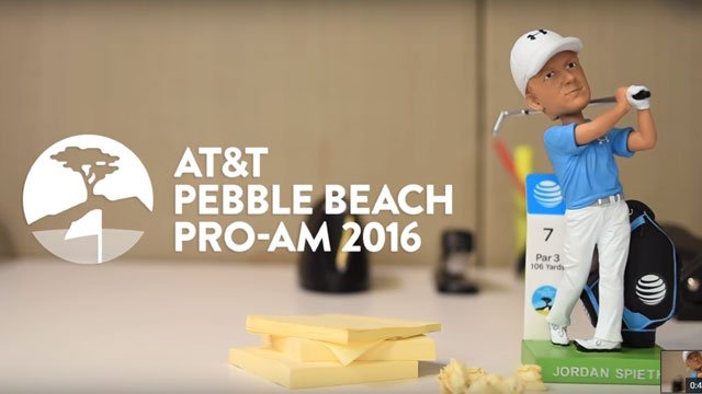 Jordan Spieth Bobblehead Coming to the AT&T Pebble Beach Pro-Am