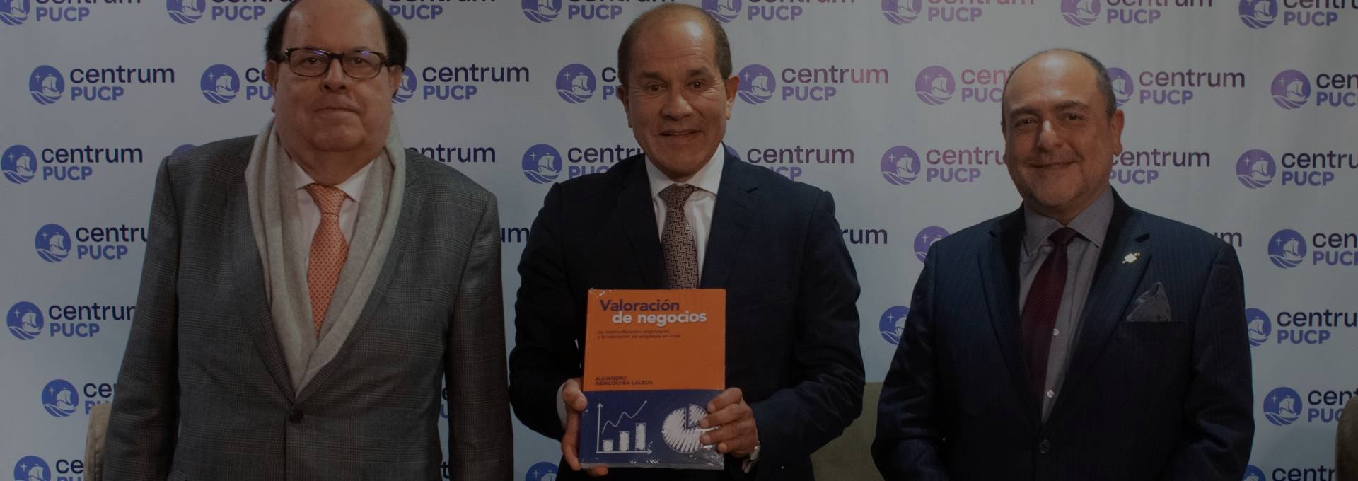 Portada de Noticia Presentación del libro: “Valoración de negocios” de Alejandro Indacochea
