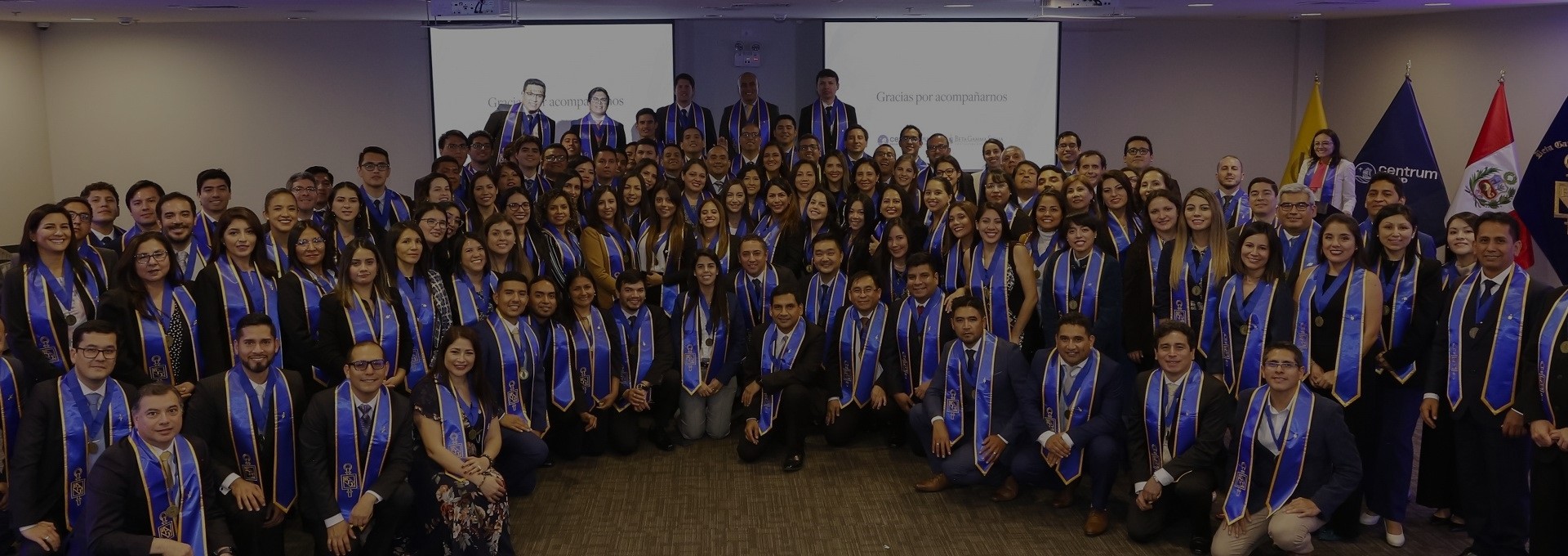 Portada de Noticia Ceremonia de inducción BGS 2023 celebra a los mejores estudiantes de Centrum PUCP