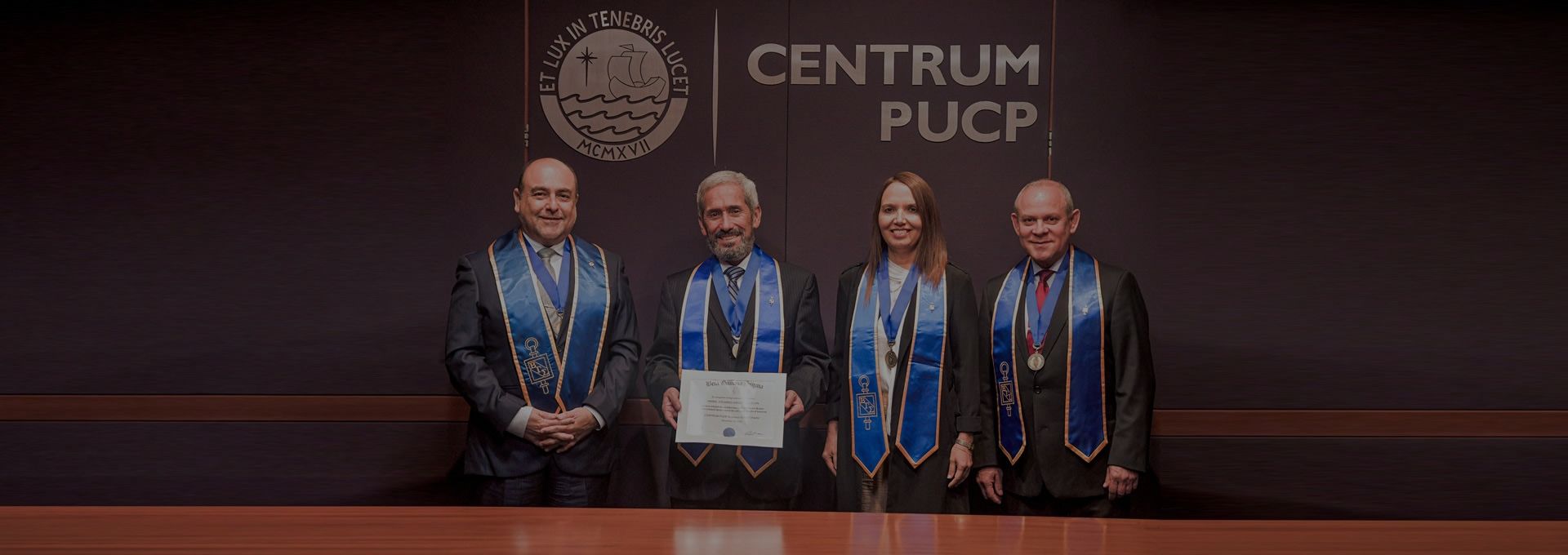 Portada de Noticia Ceremonia de inducción BGS 2023 celebra a los mejores profesores de Centrum PUCP
