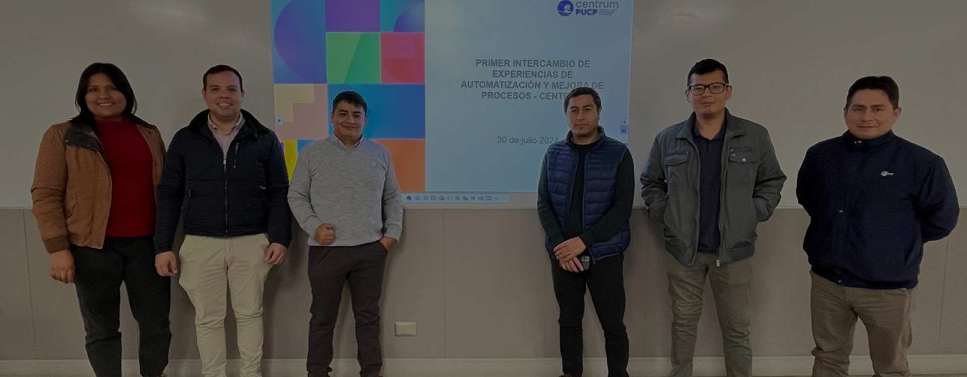 Portada de Noticia Primer Intercambio de Experiencias de Automatización y Mejora de Procesos Centrum PUCP