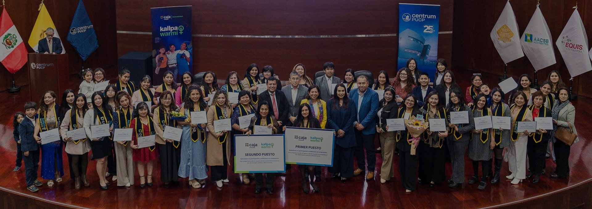 Portada de Noticia Mujer, que tu negocio crezca más: 38 emprendedoras culminan su formación en liderazgo y sostenibilidad empresarial