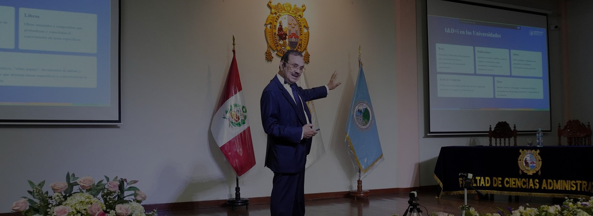 Portada de Noticia Ruben Guevara, Director General de CENTRUM PUCP, participa en el I Congreso Internacional “Universidad – Empresa para el Desarrollo” organizado por la UNMSM