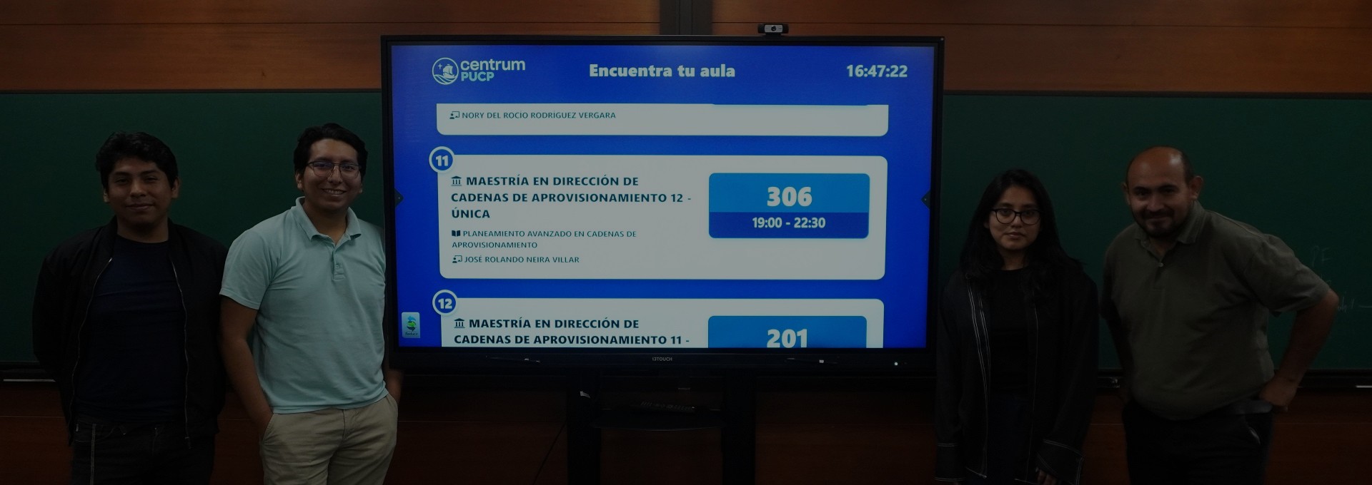 Portada de Noticia CENTRUM PUCP lanza plataforma centralizada para consultar clases presenciales