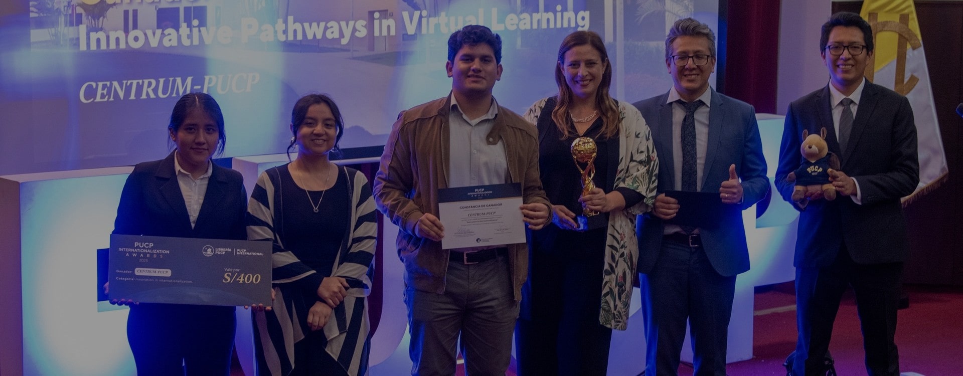 Portada de Noticia Centrum PUCP es reconocida por su liderazgo en internacionalización en los PUCP Internationalization Awards 2025