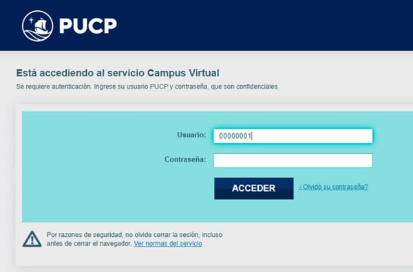 Campus Virtual PUCP