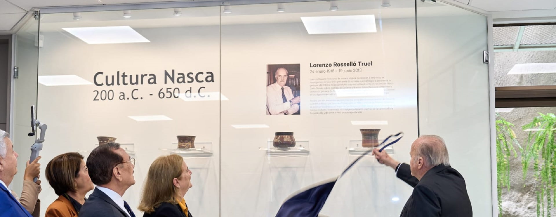 Portada de Noticia Centrum PUCP inauguró la muestra permanente Lorenzo Rosselló Truel y rindió homenaje a su legado científico y cultural