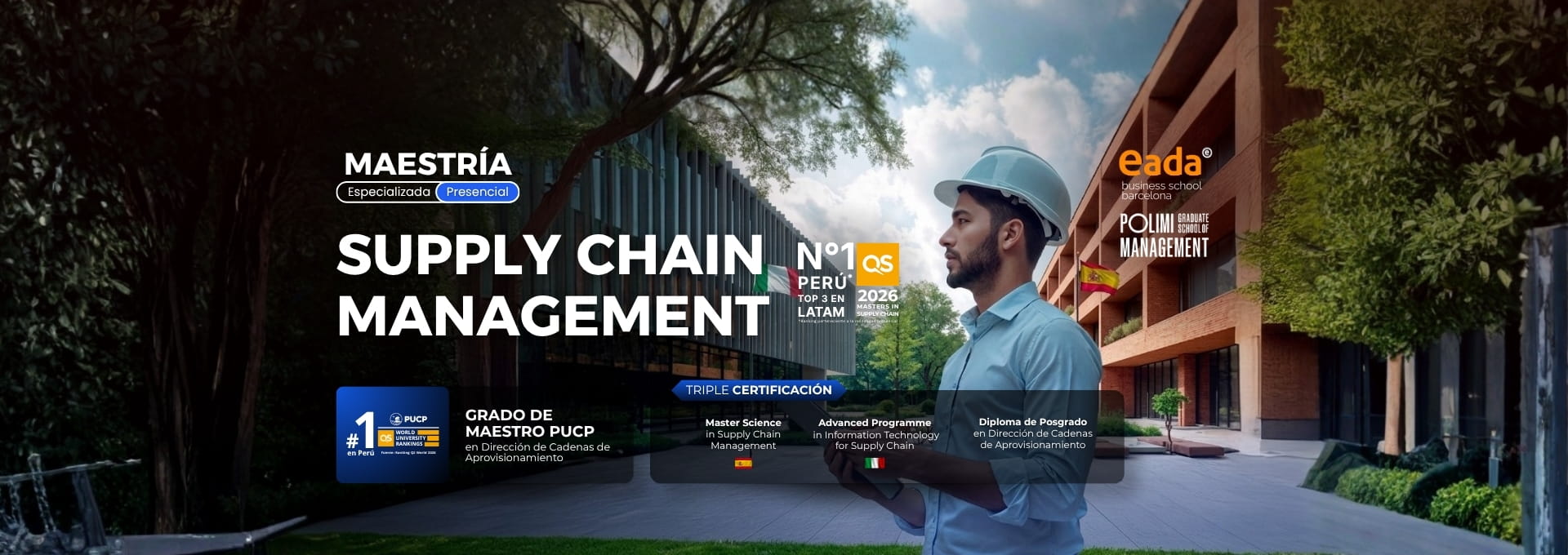 Maestría Internacional en Supply Chain Management