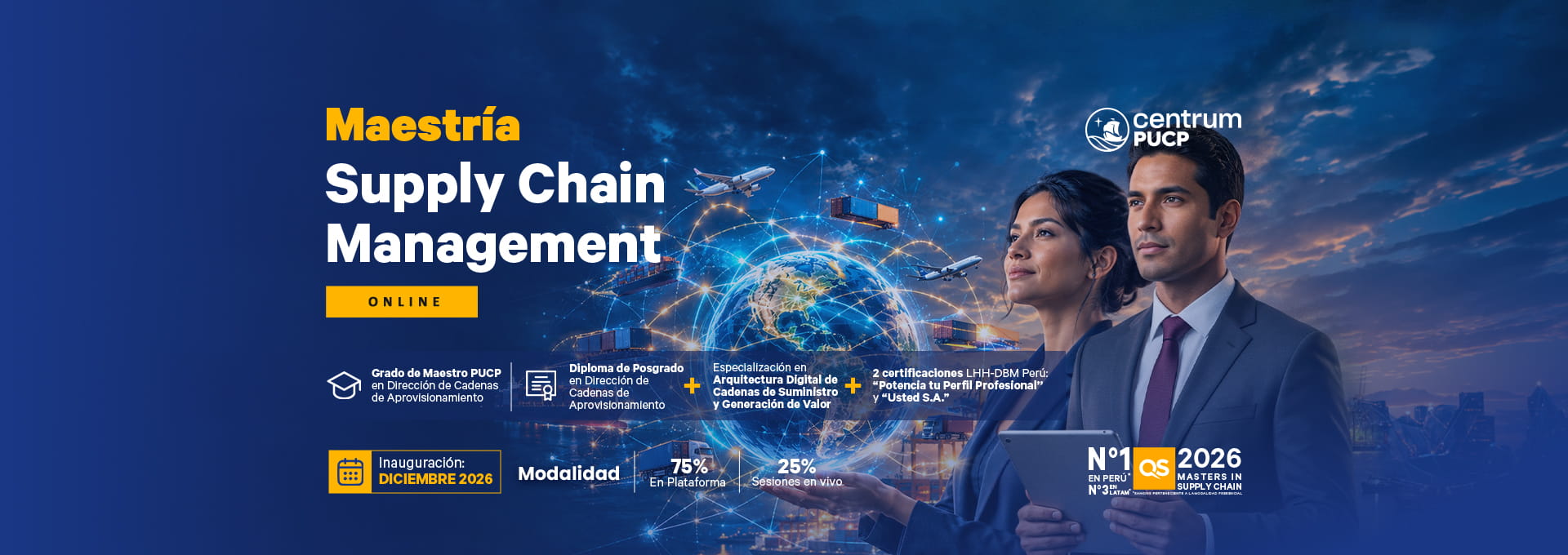 Maestría Especializada en Supply Chain Management - Centrum X