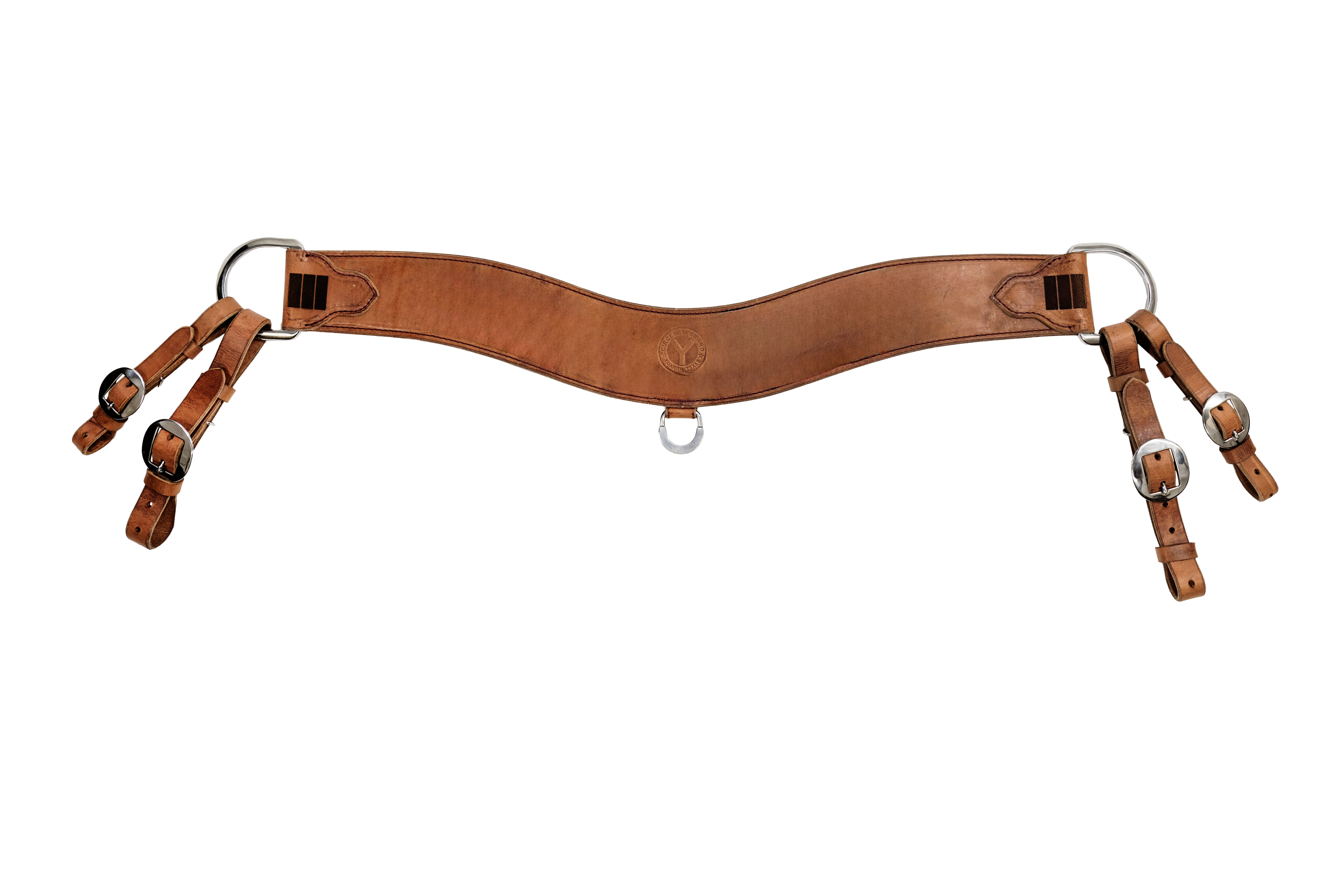 Bandeau De Nez Circle Y Avec Panier - Tissage Noyer - Neuf - Taille Western - USA