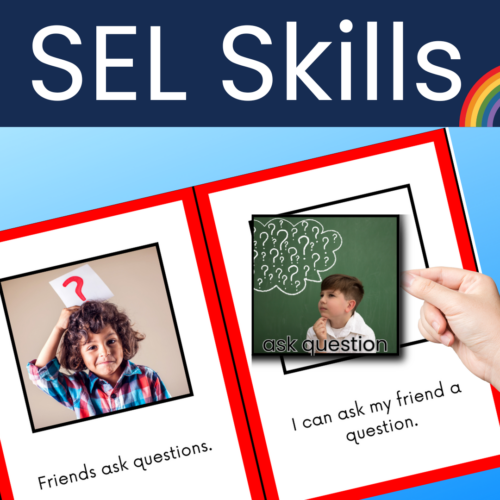 How to Play with Friends Interactive Book Adapted Book for Autism ...