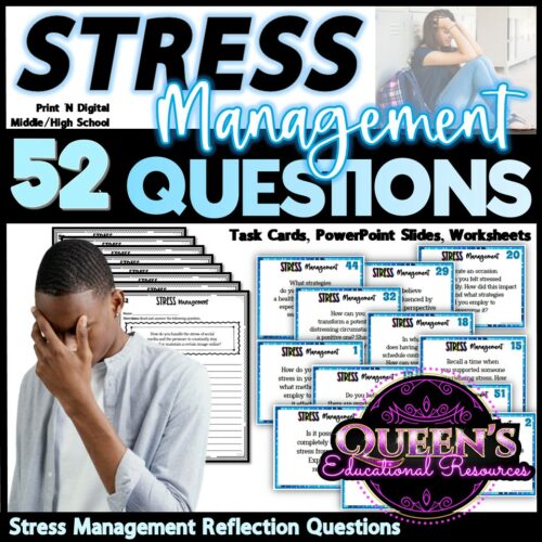 Stress Management PowerPoint and Activities for Teens | Coping Skills ...