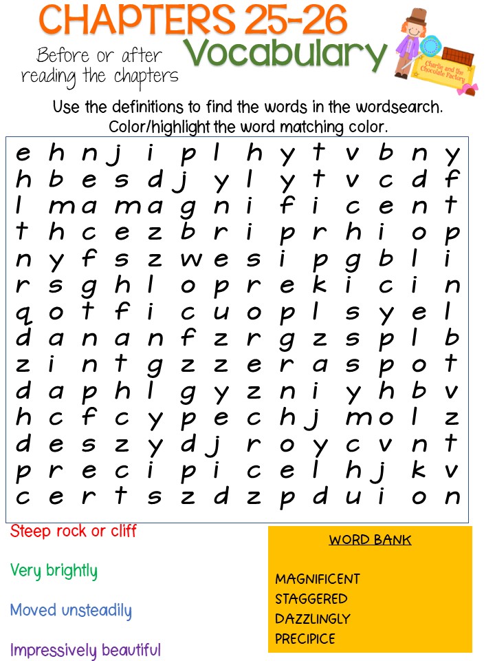 charlie-and-the-chocolate-factory-print-version-classful for Free Printable Charlie And The Chocolate Factory Worksheets Printable Charlie and the Chocolate Factory-PRINT VERSION - Classful for Free Printable Charlie And The Chocolate Factory Worksheets Printable