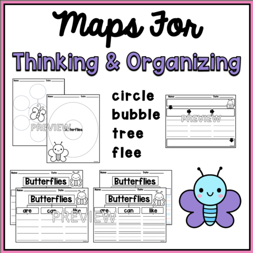 All About Butterflies | Spring Informative Writing (can, have, are ...