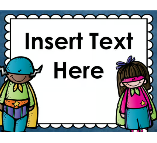 Welcome To Our Classroom Door Sign Display Superhero Theme Editable ...