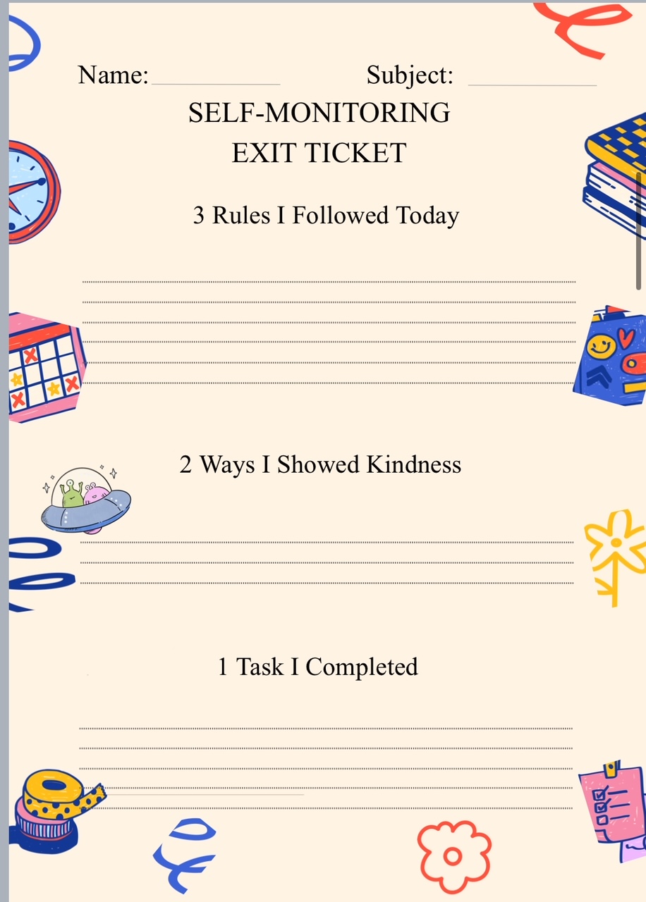 exit-slip-bundle-for-behaviors-and-lessons-classful