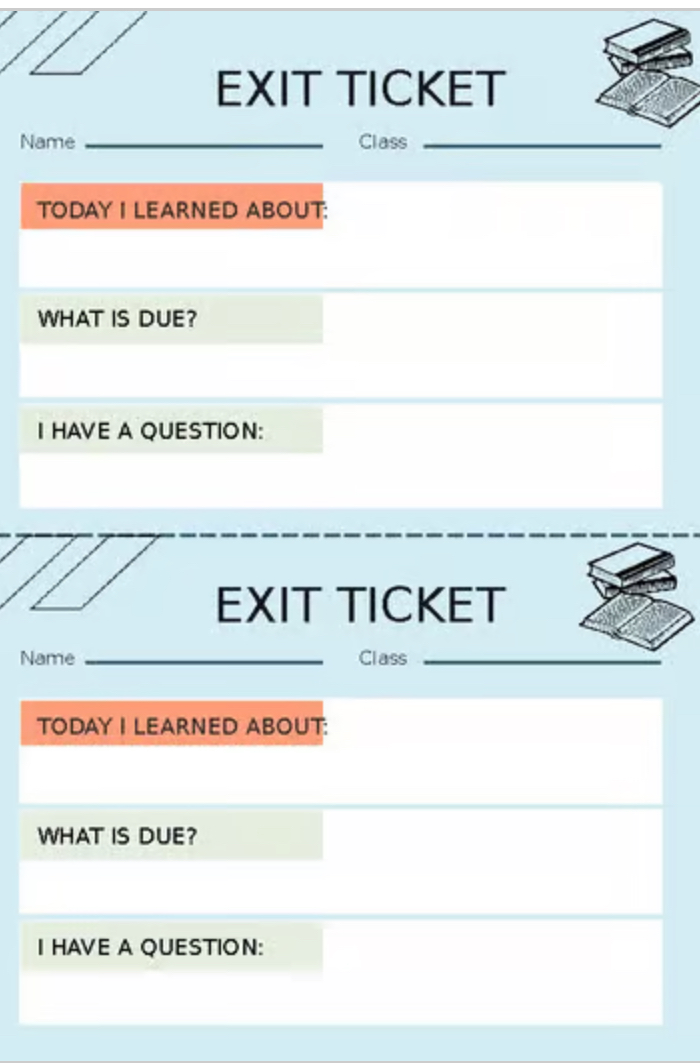 exit-slip-bundle-for-behaviors-and-lessons-classful for 3 2 1 Exit Ticket Printable Free Exit Slip Bundle for Behaviors and Lessons! - Classful for 3 2 1 Exit Ticket Printable Free