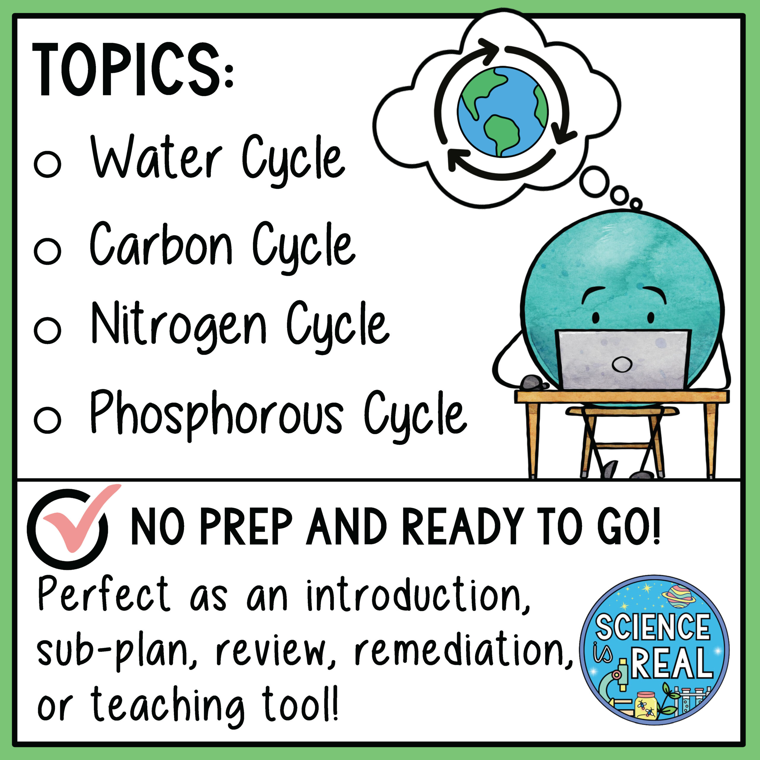 An Environmental Puzzle: The Carbon Cycle SPN# 21, image size:2560x2560