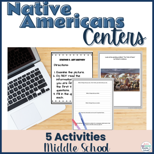 Native American Activities - Centers for Middle School Social Studies's featured image
