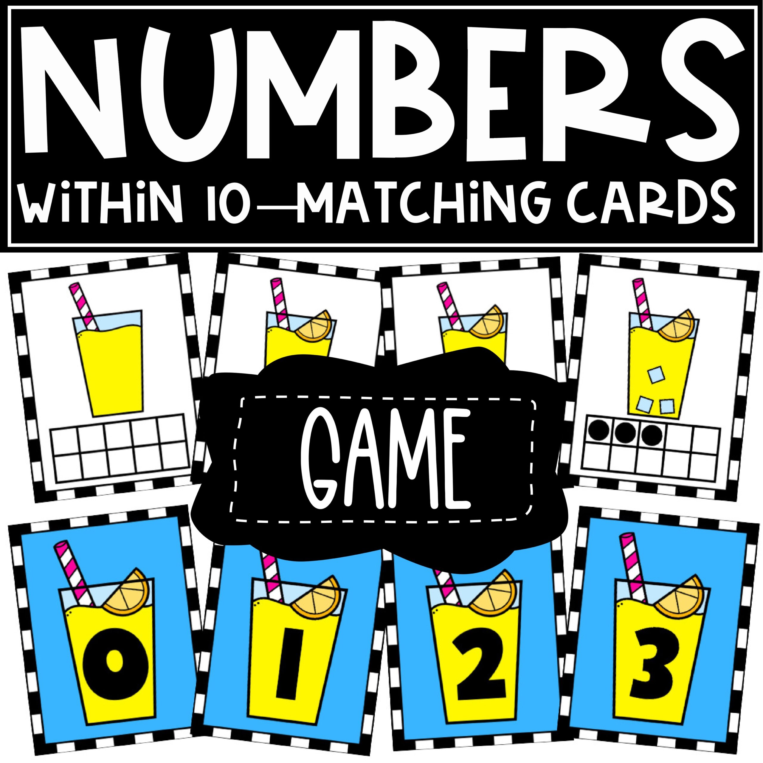 Numbers to 10 Math Center Activities for Kindergarten {Bundle} - Classful