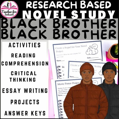 Black Brother Black Brother Jewell Parker Rhodes Novel Study