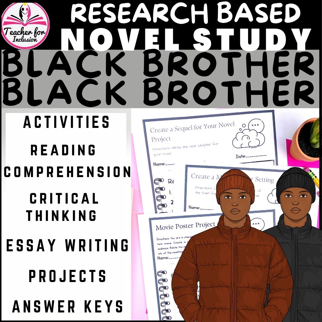 Black Brother Black Brother Jewell Parker Rhodes Novel Study