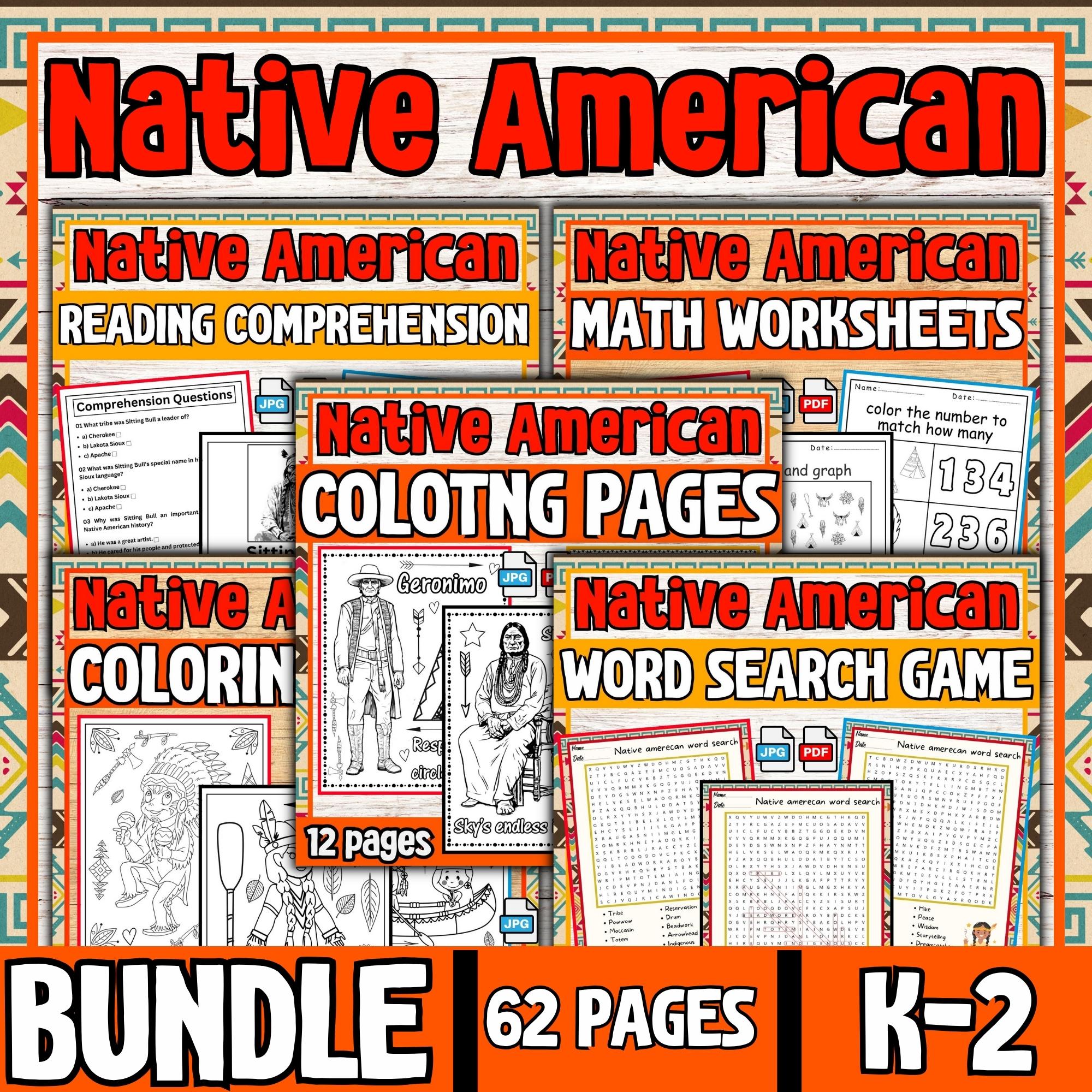 Native American heritage month Bundle | November activities ...