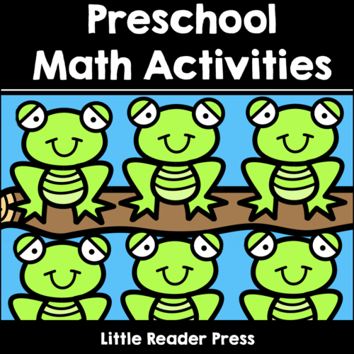 Frogs Preschool Math Activities - Classful
