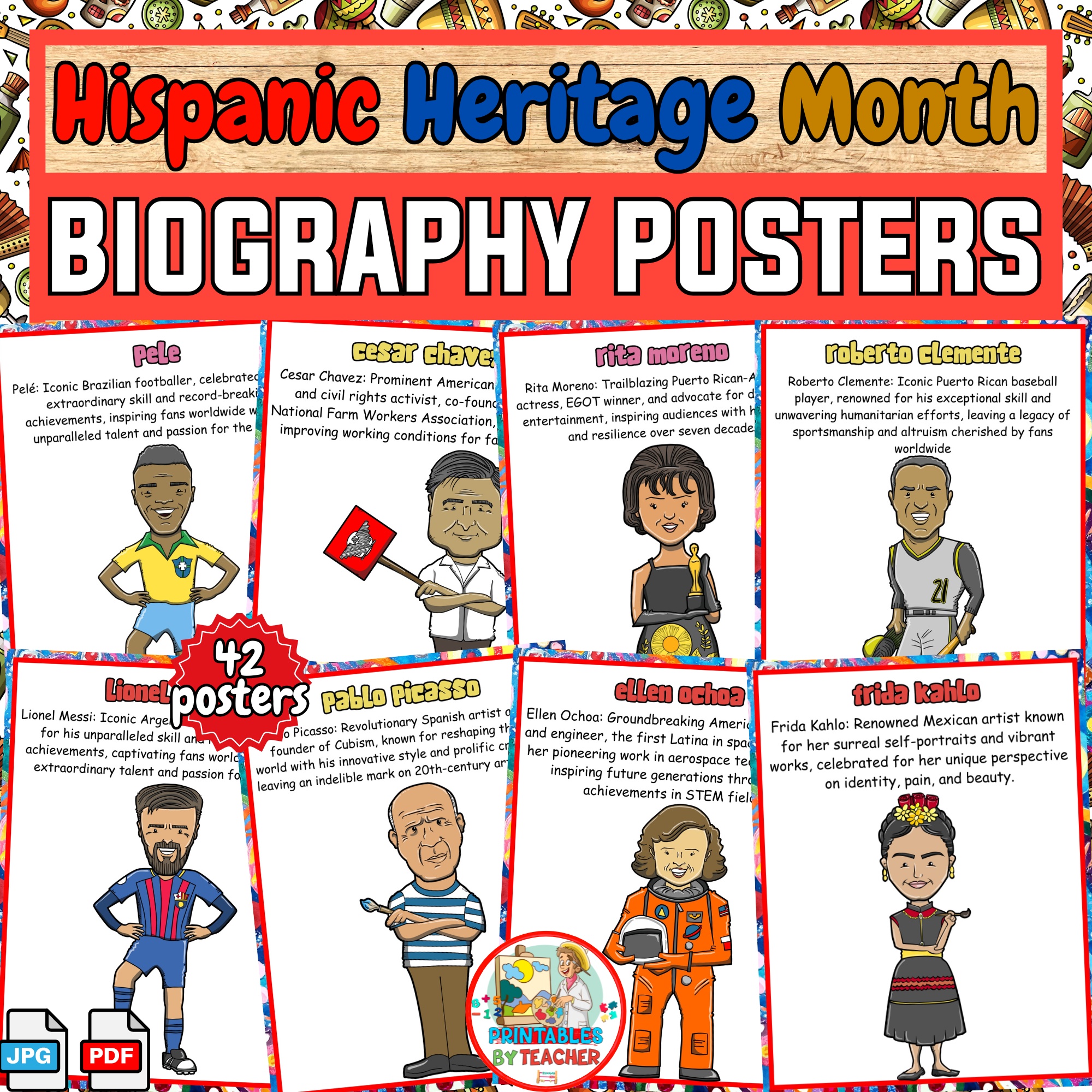 Free Printable Hispanic Heritage Month Posters Pdf Free Printable Hispanic Heritage Month Posters Pdf
