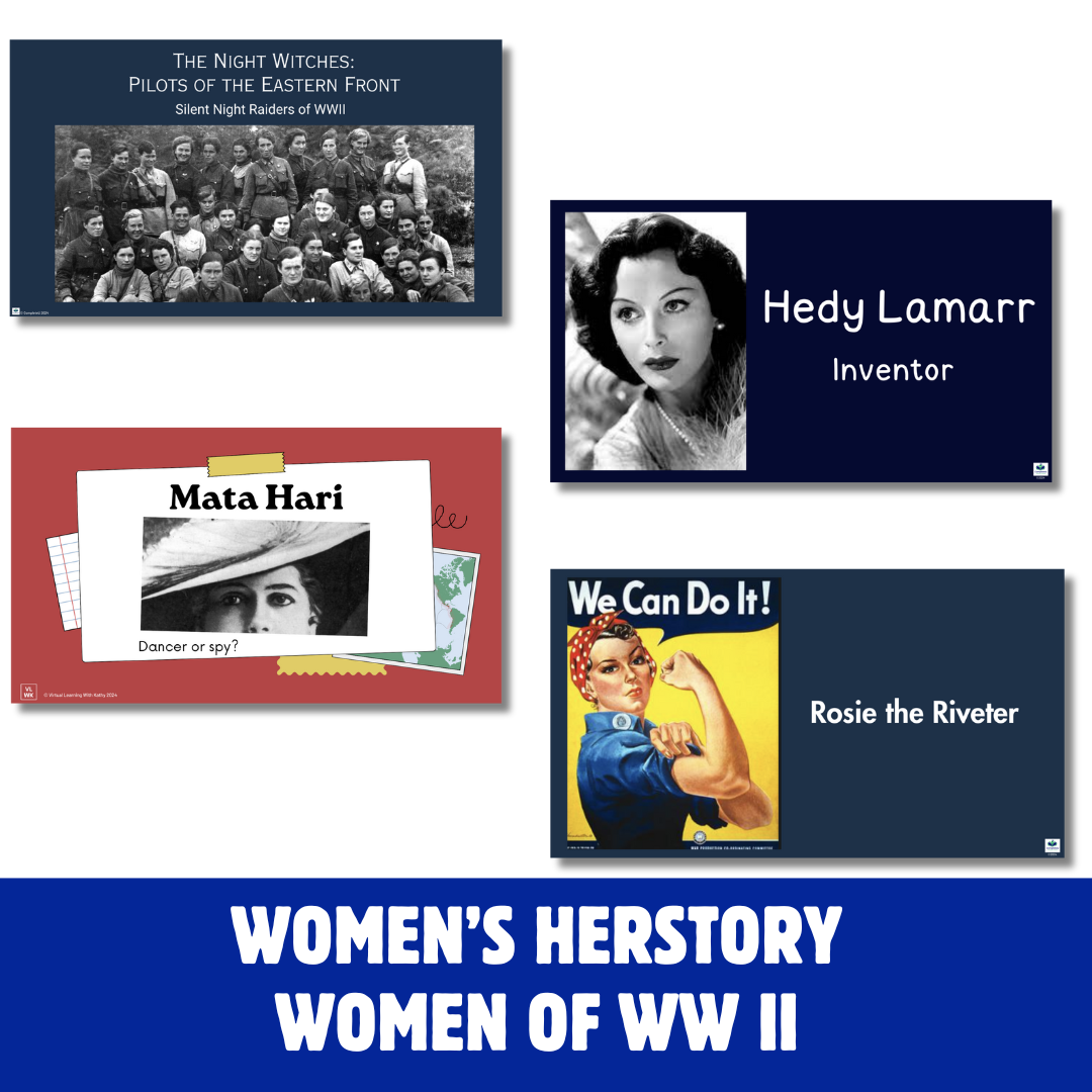 World War II- Women Making History Bundle - Classful