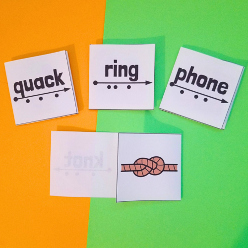 Digraph Words Read and Reveal Blending Cards (Mixed Practice) - Classful