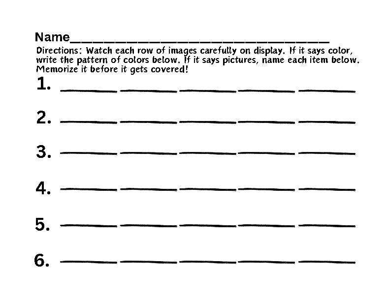 Pattern Memorization Game - Classful