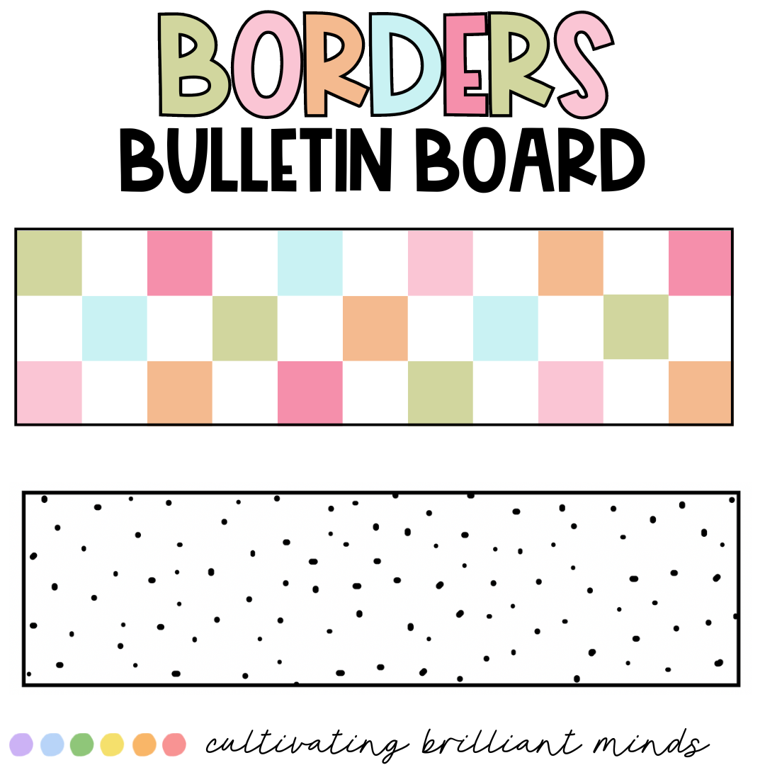 in-bloom-bulletin-board-borders-classroom-decor-back-to-school-classful for Printable Borders For Bulletin Boards Free In Bloom Bulletin Board Borders | Classroom Decor | Back to School - Classful for Printable Borders For Bulletin Boards Free