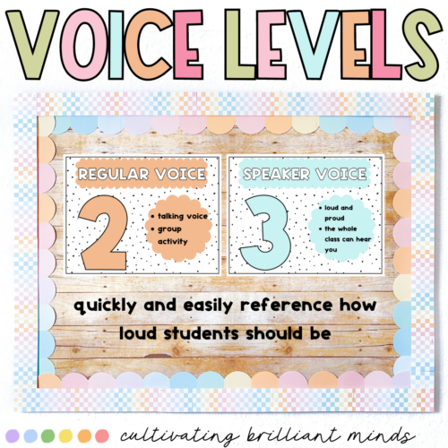 In Bloom Voice Level Posters | Classroom Management & Decor | Back to ...