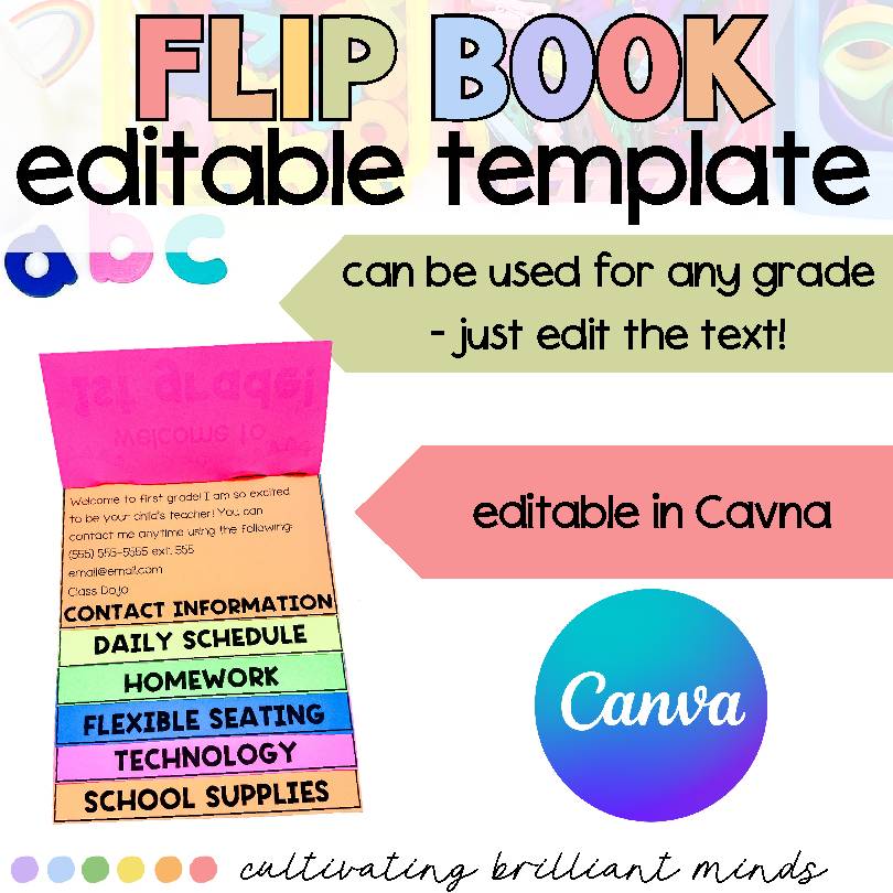 editable-back-to-school-flipbook-parent-communication-meet-the-teacher-classful