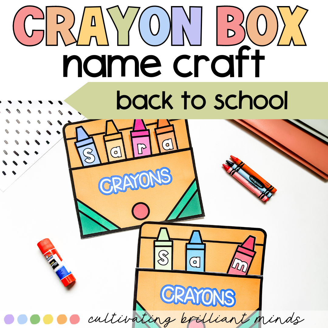 crayon-box-name-craft-back-to-school-name-activities-classful for Crayon Box Name Craft Free Printable Crayon Box Name Craft | Back to School | Name Activities - Classful for Crayon Box Name Craft Free Printable