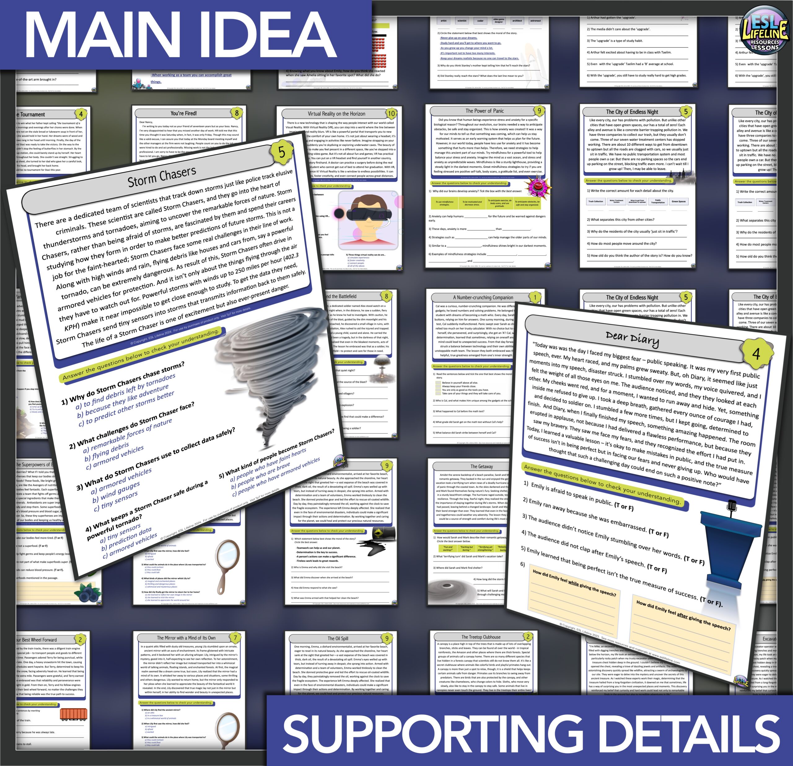 Page 5 - Customize 523+ Reading Comprehension Worksheets Templates Online -  Canva, image size:2560x2475