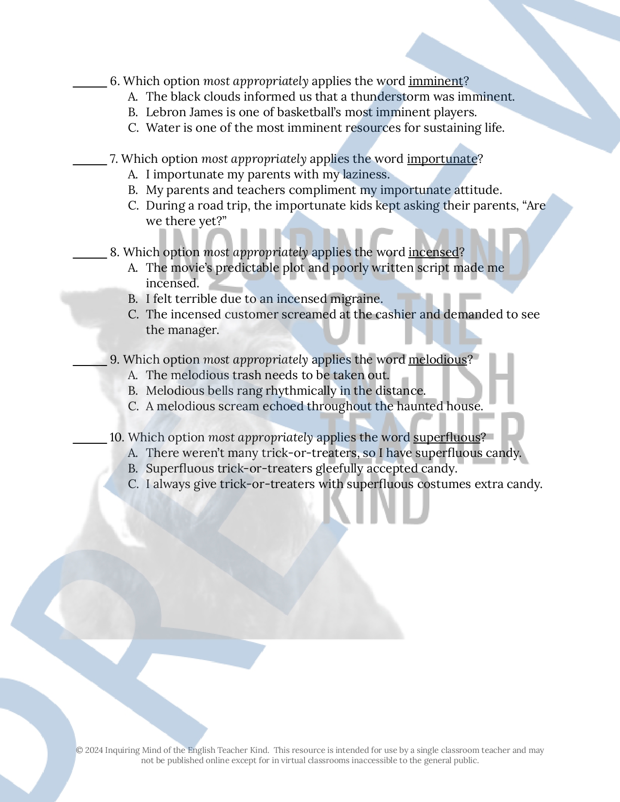 Shakespeare's Hamlet Act 4 Vocabulary Games for High School - Classful