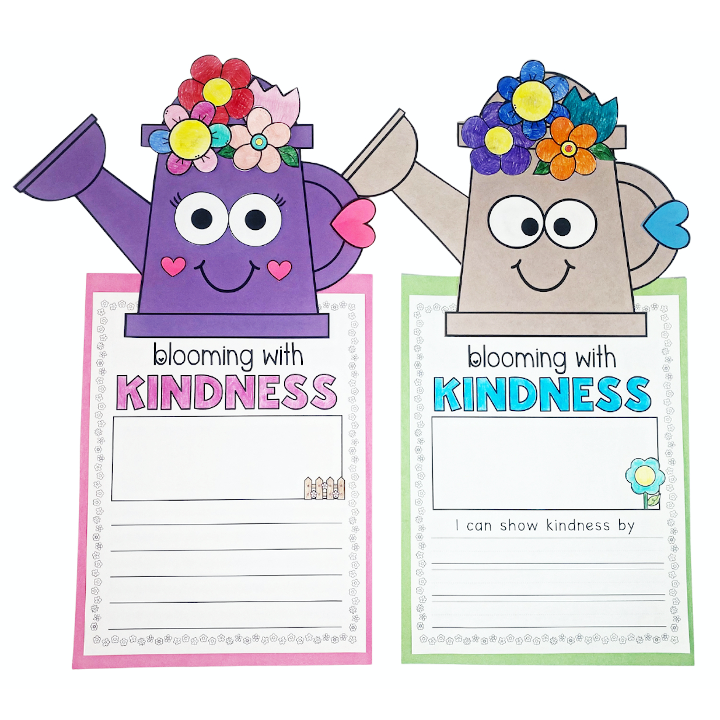 Blooming with Kindness Spring writing craft - Classful