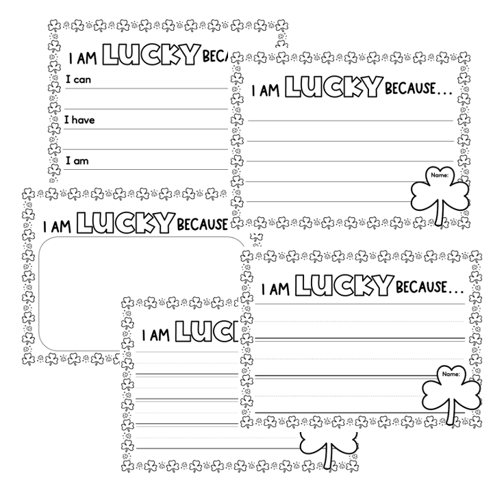 I am lucky St. Patrick's Day craft - Classful i-am-lucky-st-patrick-s-day-craft-classful