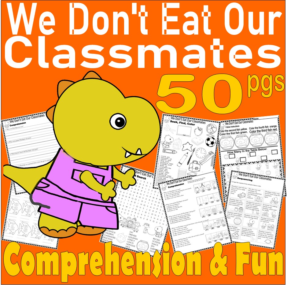 We Don't Eat Our Classmates Back to School Book Read Aloud Reading ...