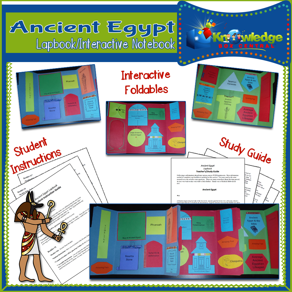 Ancient Egypt Lapbook - EBOOK - Classful