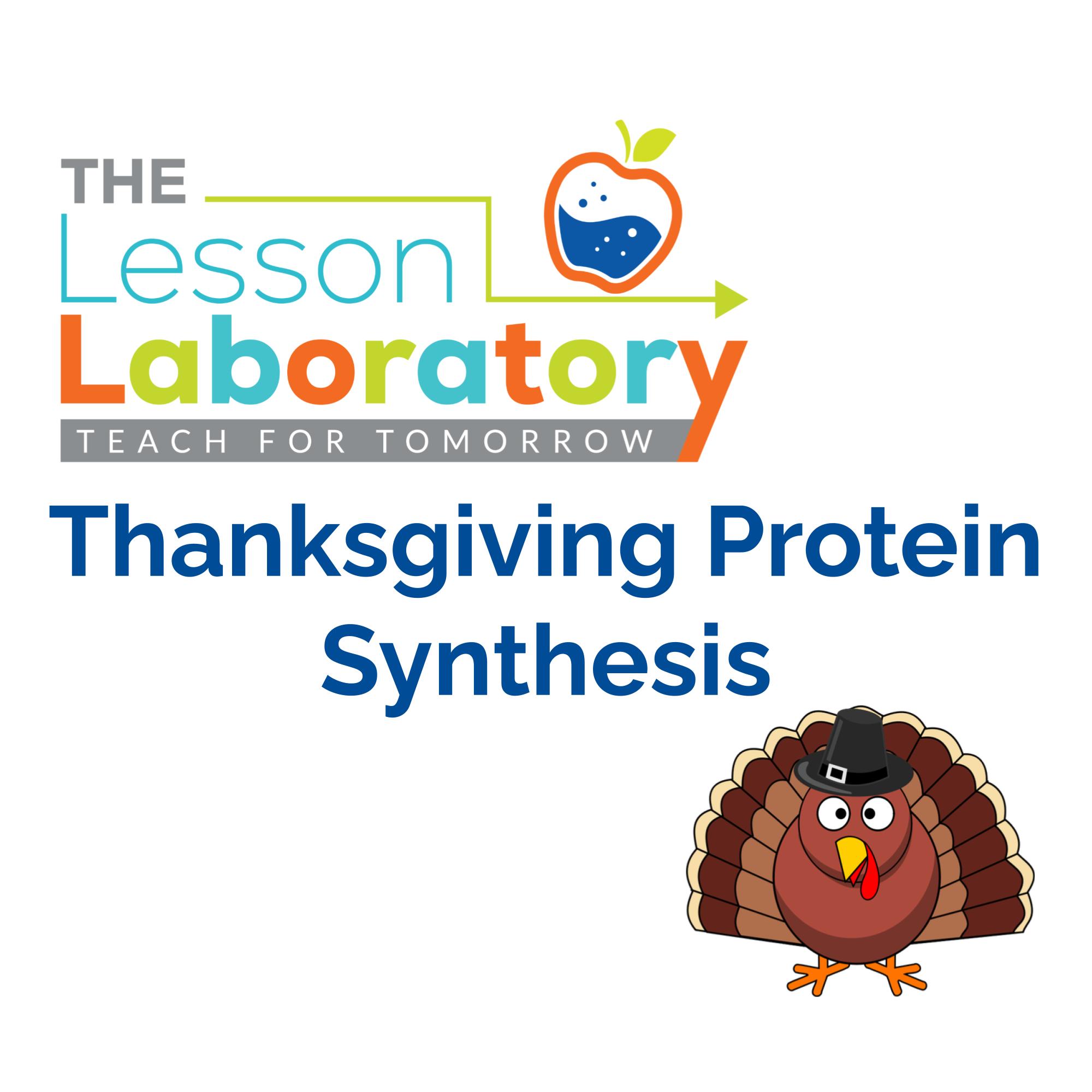 Thanksgiving Themed Protein Synthesis Practice - Classful