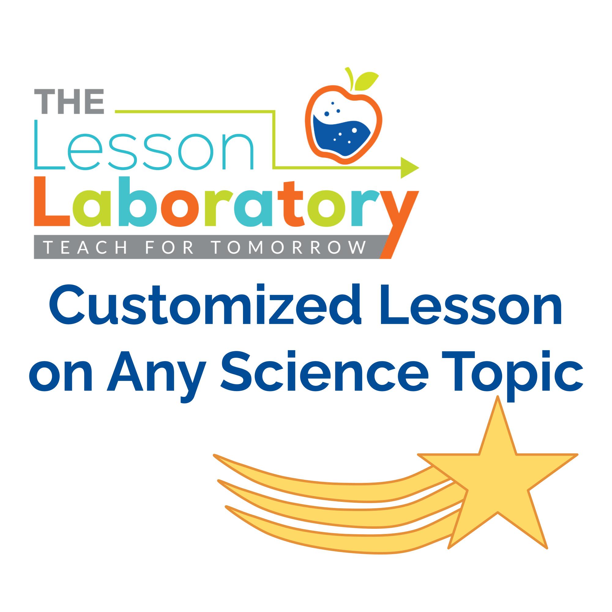 Customized Lesson on ANY Science Topic! - Classful