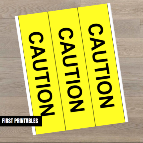 Caution Tape Bulletin Board Paper Border Trim Halloween Door Decoration ...
