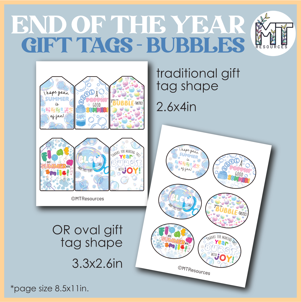 editable-end-of-the-year-gift-tags-bubbles-you-blew-me-away-more-classful for Free Printable Gift Tags Have A Poppin Summer EDITABLE End of the Year Gift Tags Bubbles | You Blew Me Away +MORE! - Classful for Free Printable Gift Tags Have A Poppin Summer