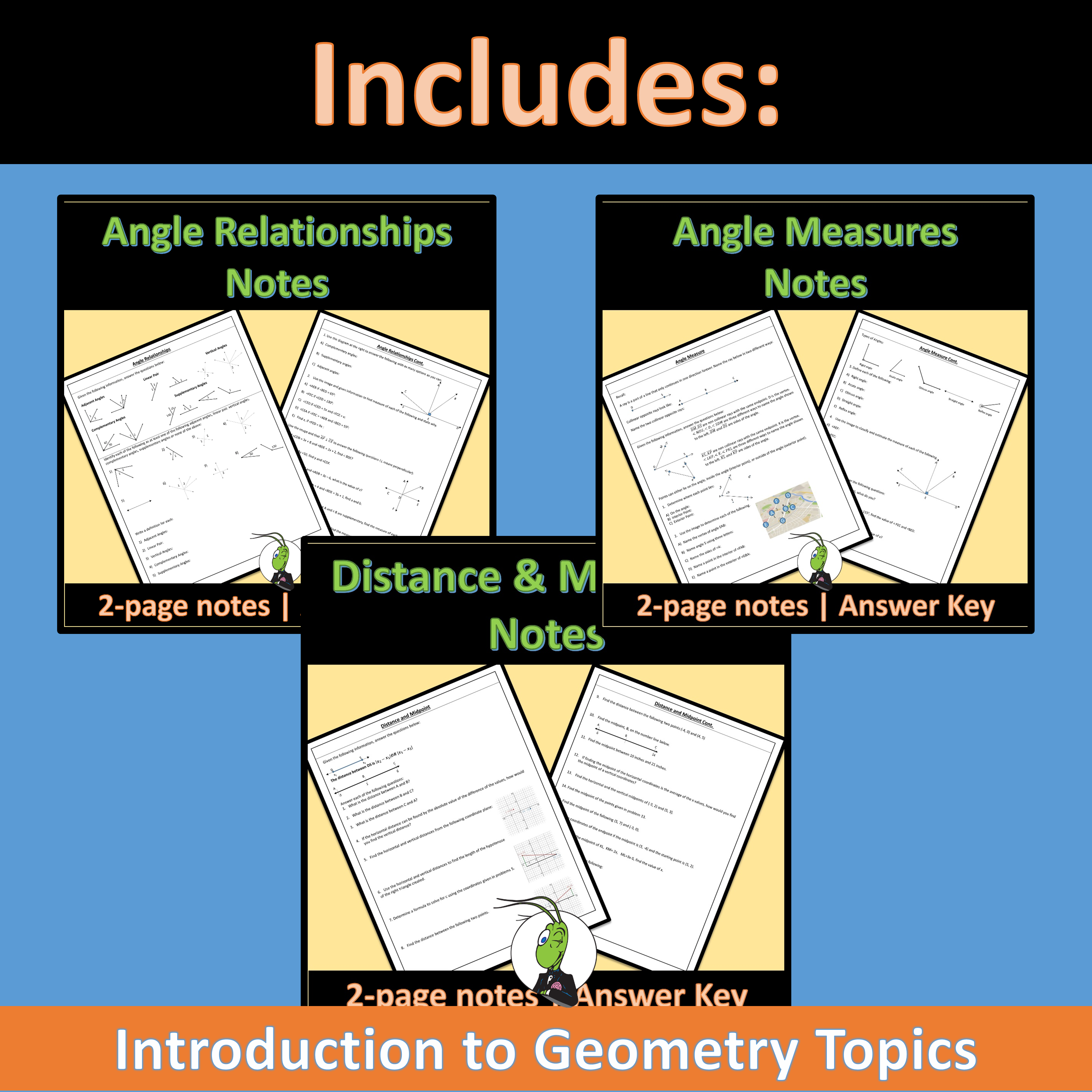 Tools for Geometry Guided Notes for Geometry Unit 1 - Classful